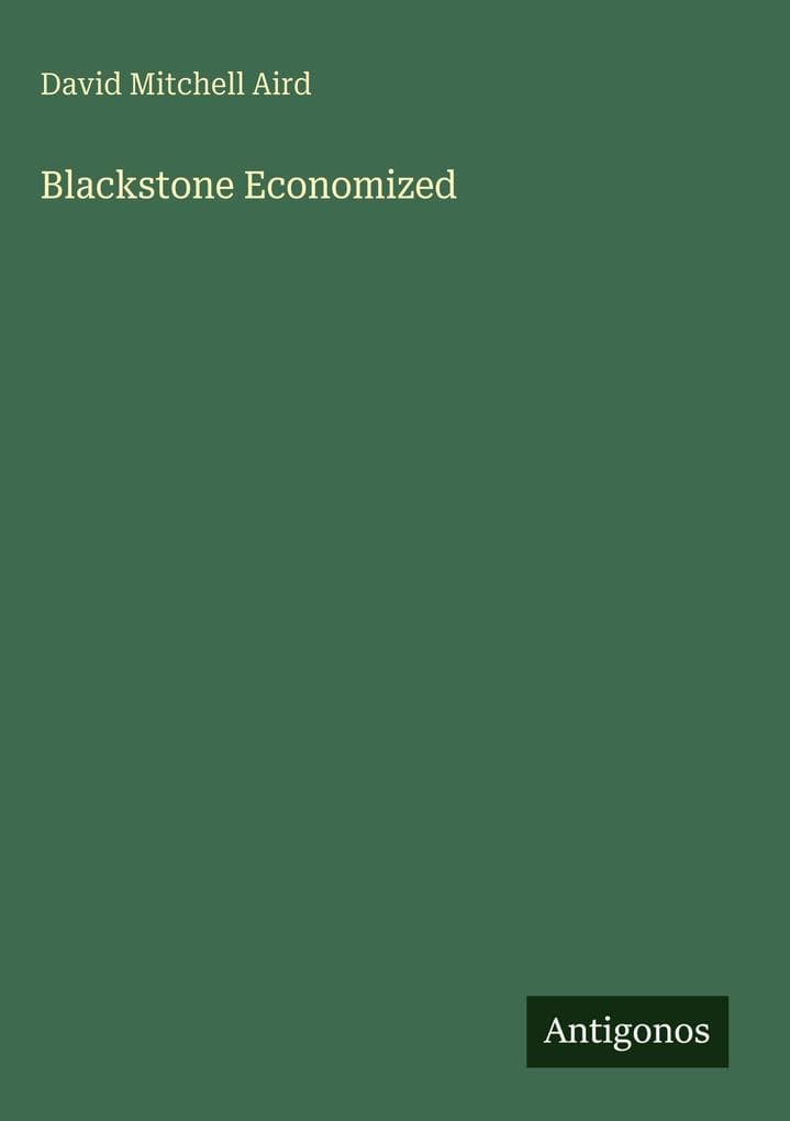 Blackstone Economized
