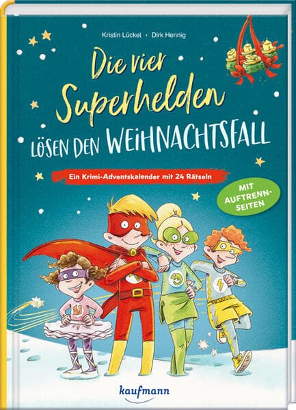 Die vier Superhelden lösen den Weihnachtsfall