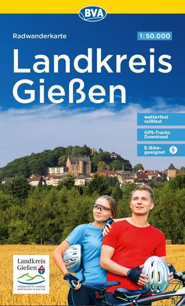 BVA Radwanderkarte Landkreis Gießen 1:50.000