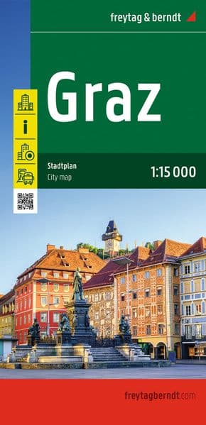 Graz, Stadtplan 1:15.000, freytag & berndt