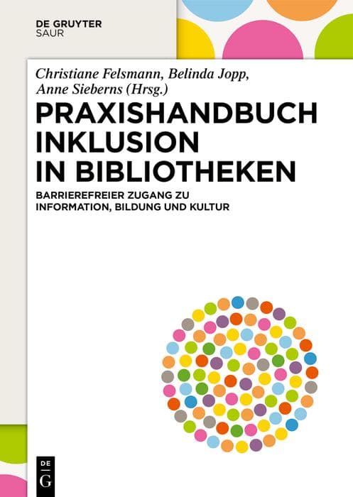 Praxishandbuch Inklusion in Bibliotheken