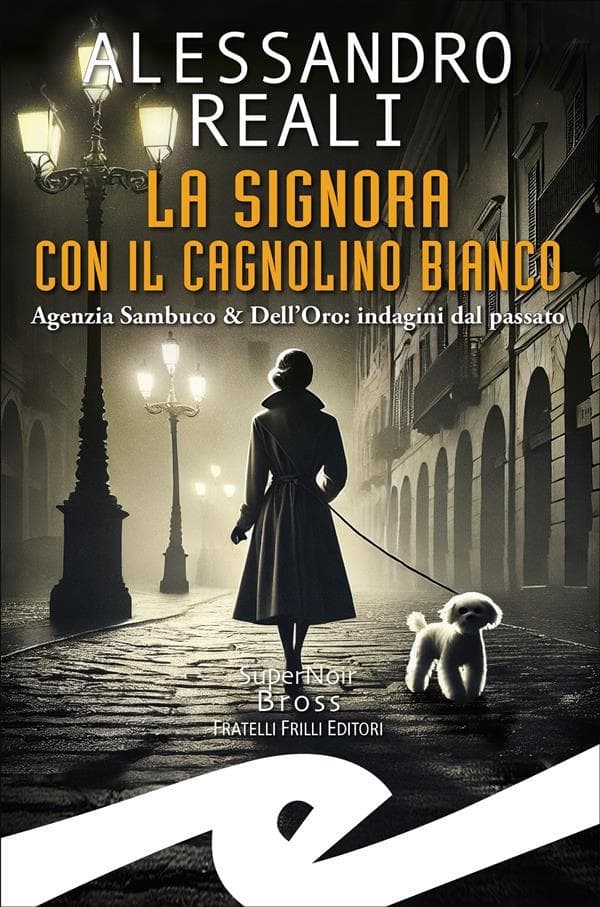 La signora con il cagnolino bianco