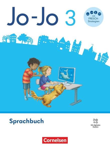 Jo-Jo Sprachbuch 3. Schuljahr - Allgemeine Ausgabe 2024 - Sprachbuch mit FRESCH-Karte, Lernspurenheft und digitalen Medien