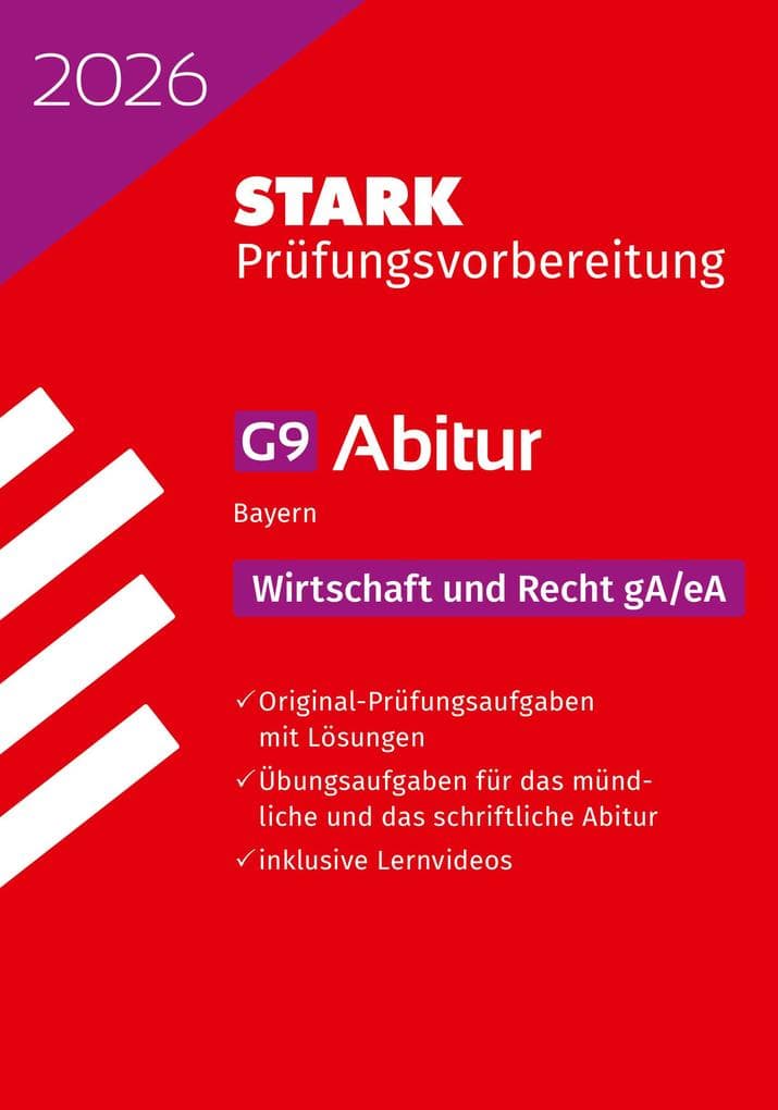 STARK Wirtschaft/Recht gA/eA - Abitur 2026 Bayern - Prüfungsvorbereitung