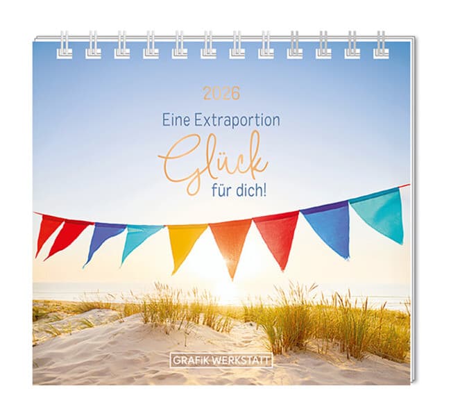 Mini-Kalender 2026 Eine Extraportion Glück für dich!