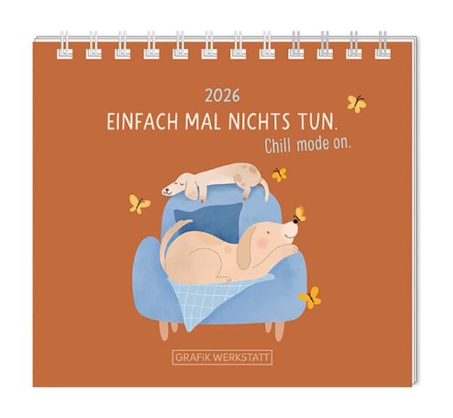 Mini-Kalender 2026 Einfach mal nichts tun