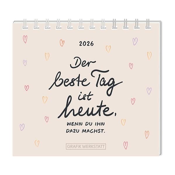Mini-Kalender 2026 Der beste Tag
