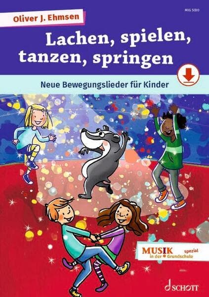 Lachen, spielen, tanzen, springen. Lehrerband