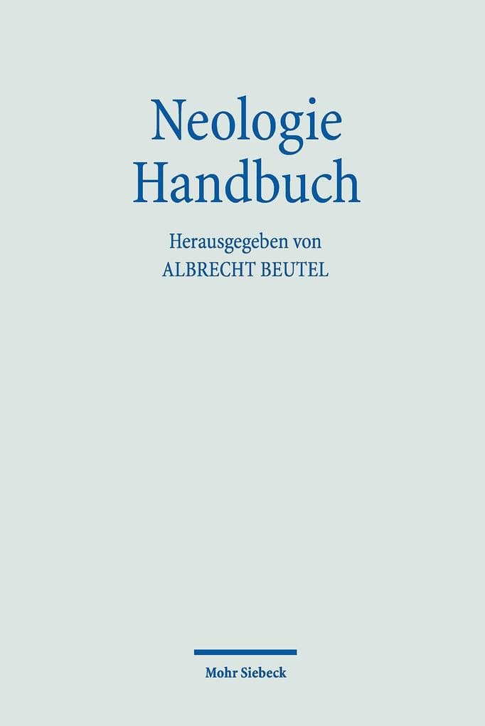 Neologie Handbuch