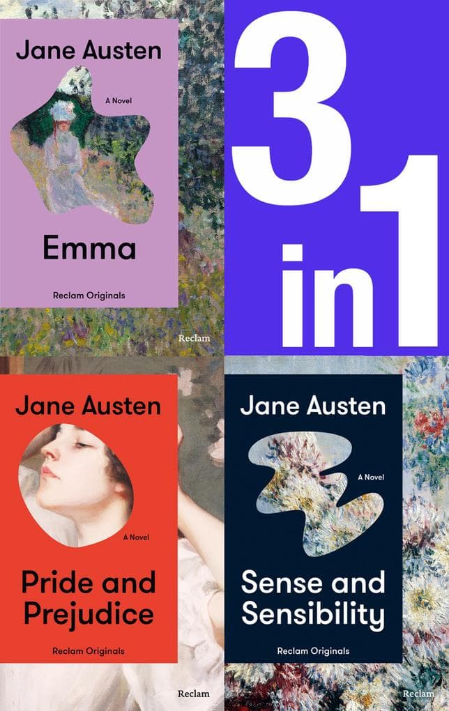 Emma, Pride and Prejudice, Sense and Sensibility
