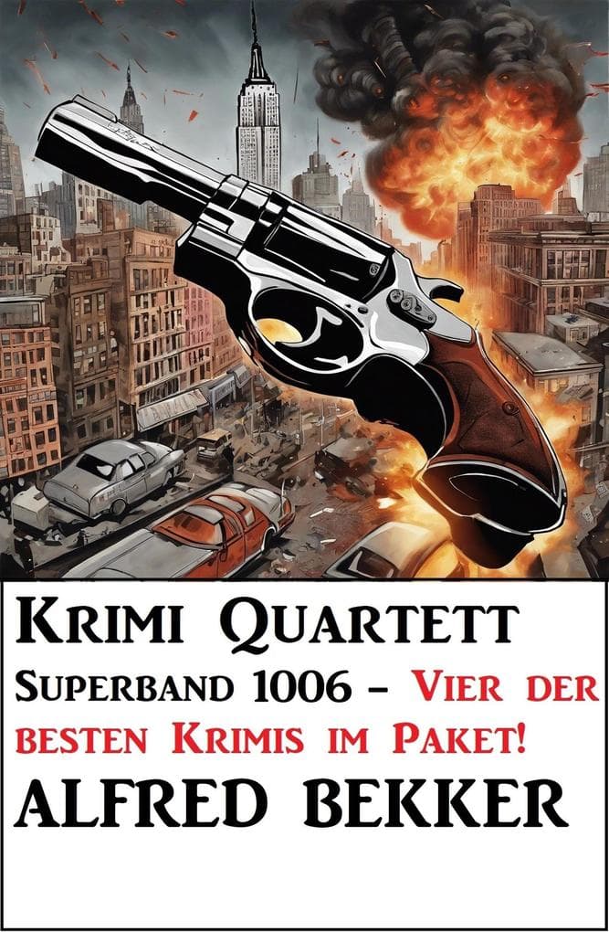 Krimi Quartett Superband 1006 - Vier der besten Krimis im Paket