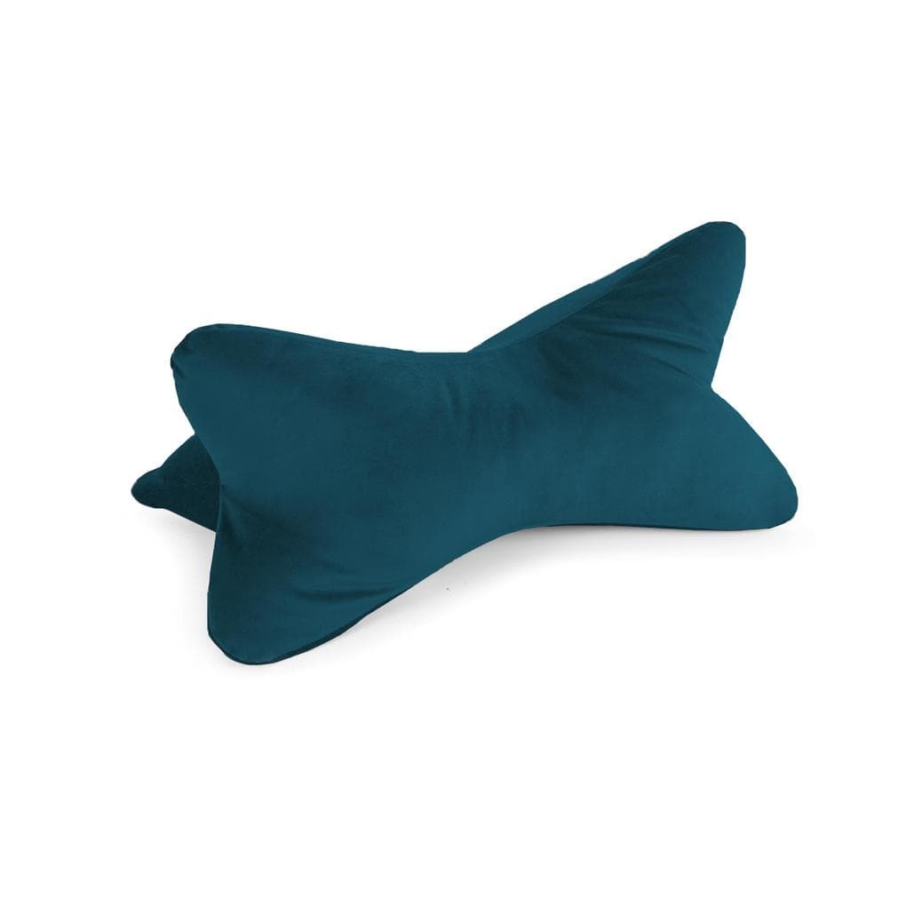 Bookiepad Leseknochen Cozy Samt - petrol