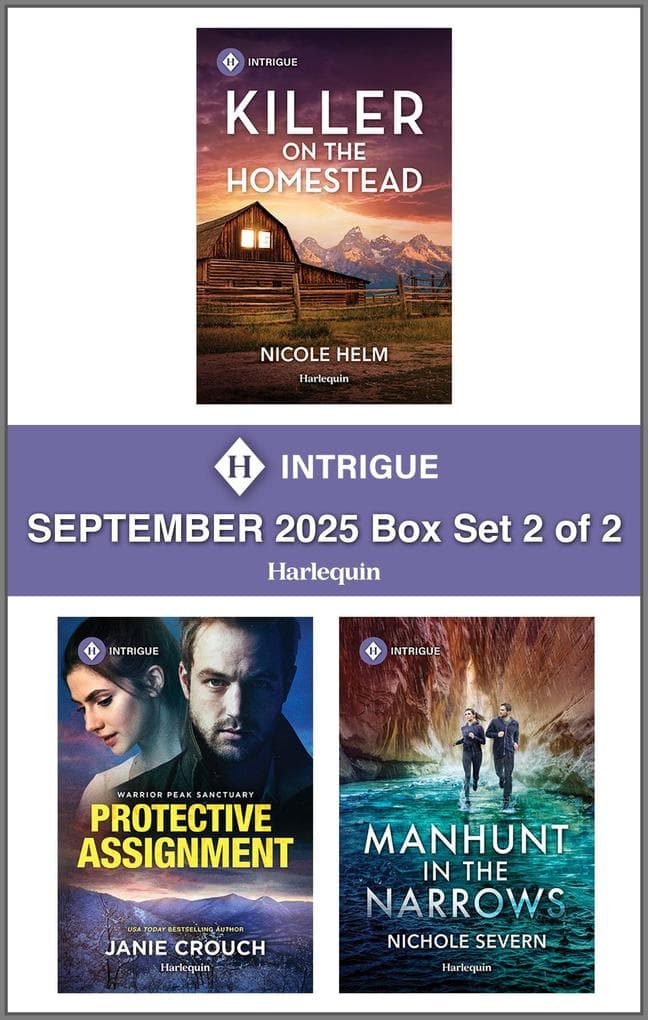 Harlequin Intrigue September 2025 - Box Set 2 of 2