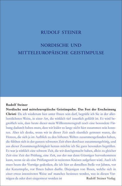 Nordische und mitteleuropäische Geistimpulse