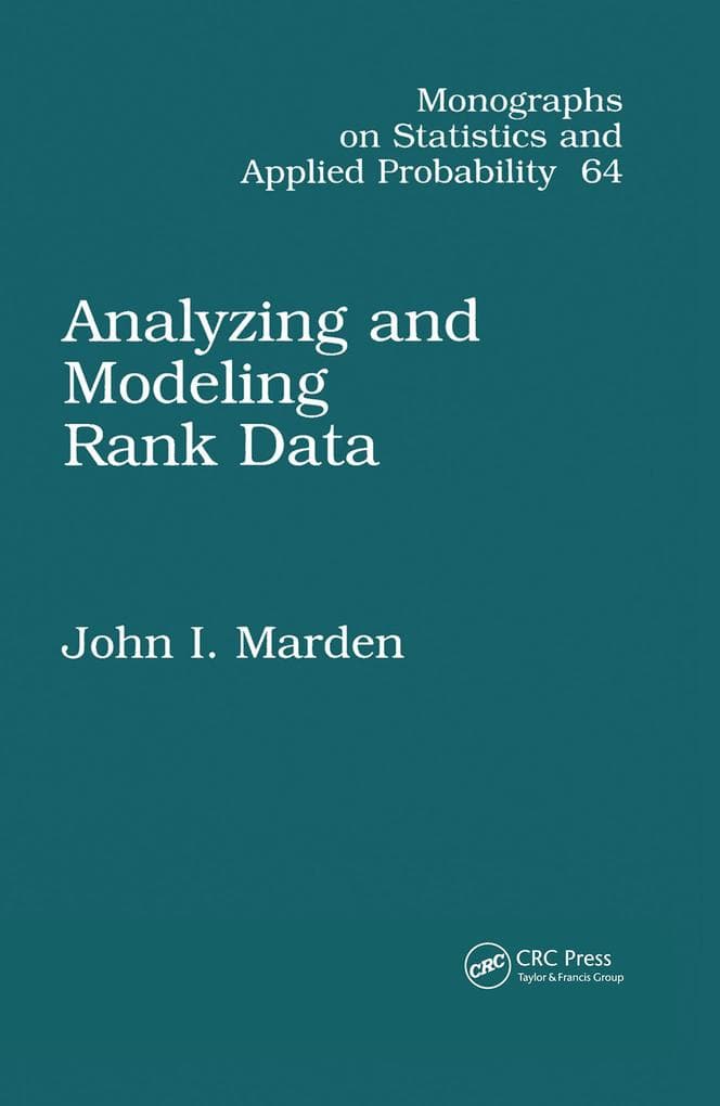 Analyzing and Modeling Rank Data