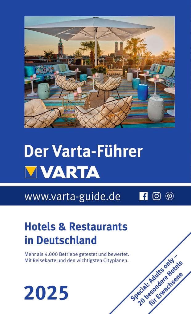Der Varta-Führer 2025 E-Book Hotels und Restaurants in Deutschland