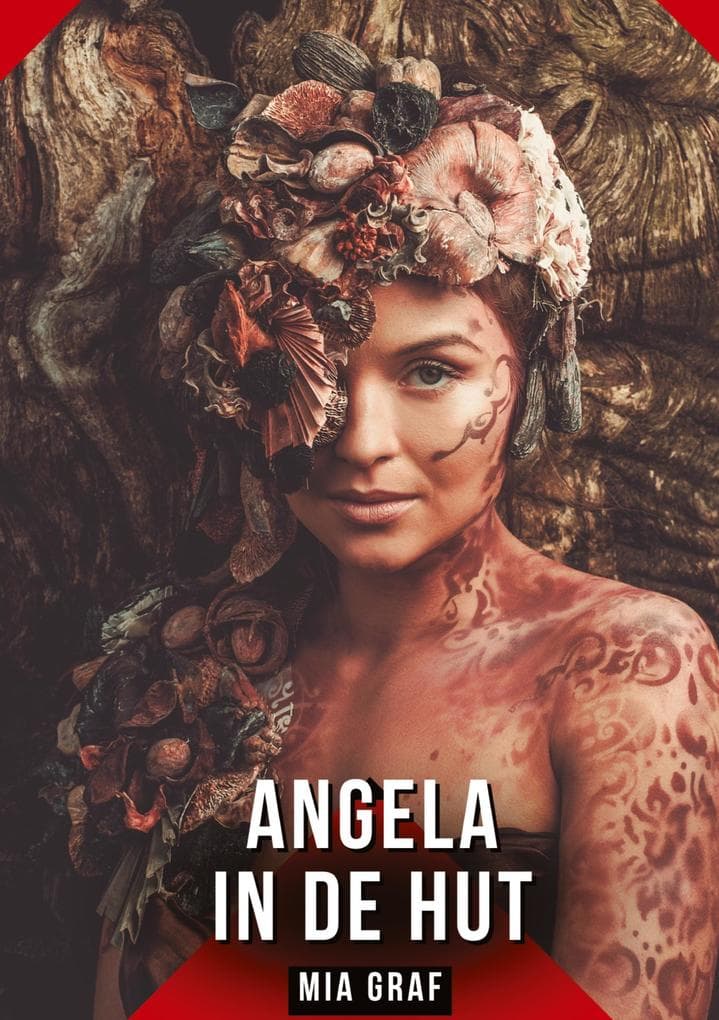 Angela in de hut