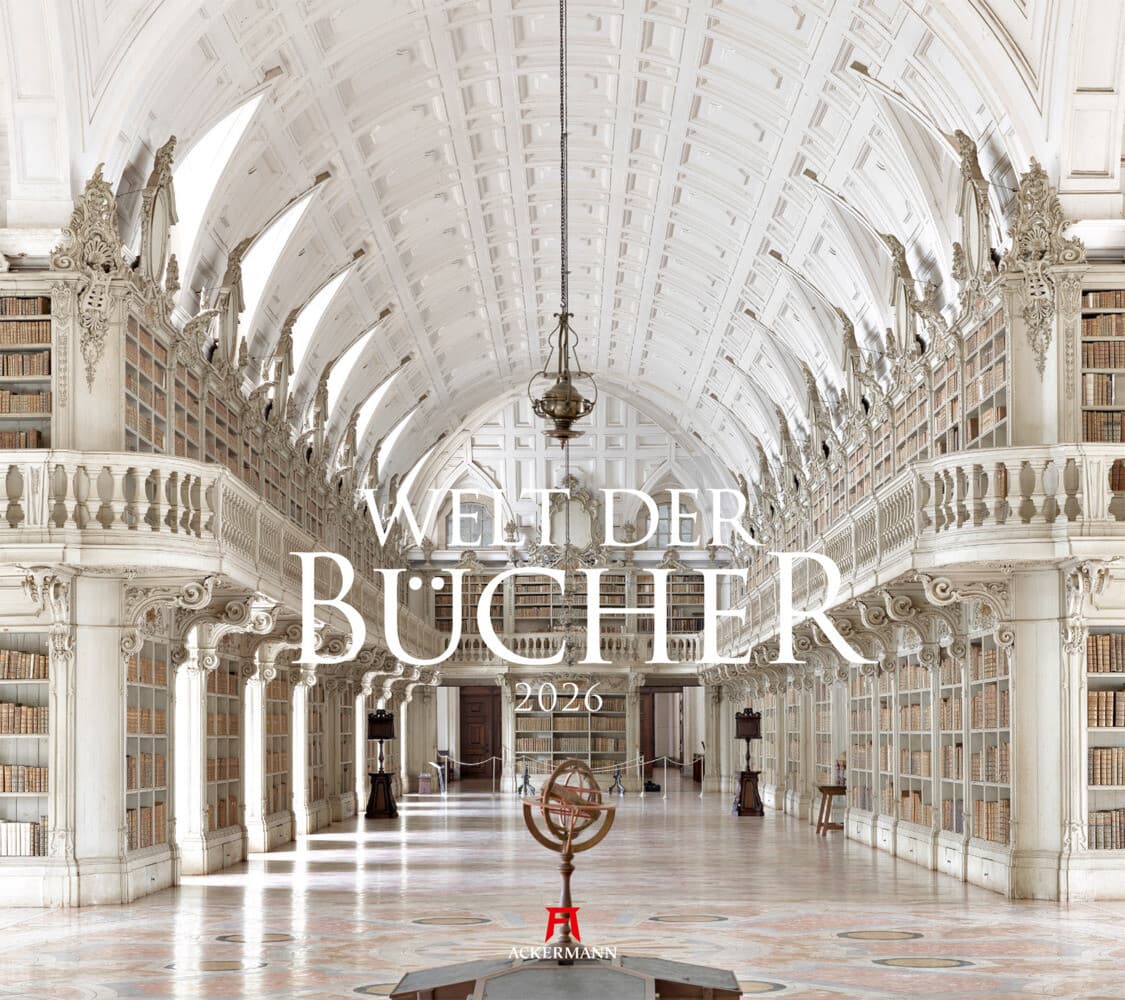 Welt der Bücher - Bibliotheken-Kalender 2026