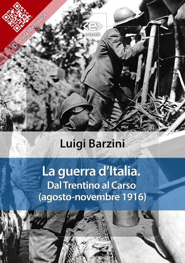 La guerra d'Italia. Dal Trentino al Carso (agosto-novembre 1916)