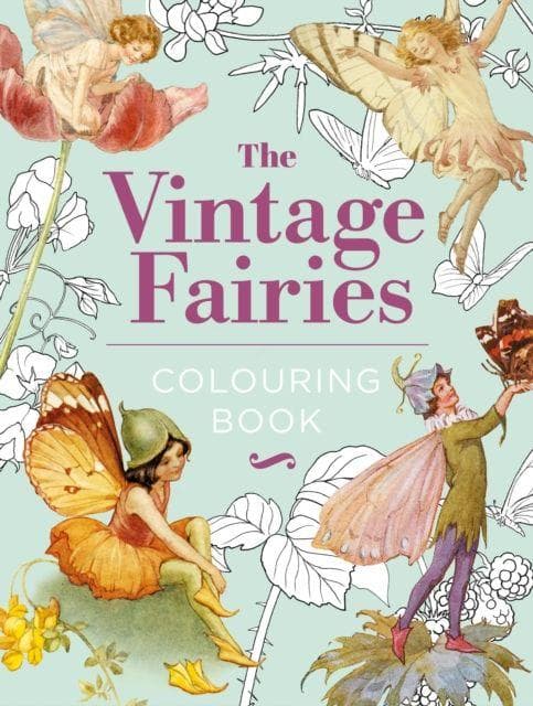 The Vintage Fairies Colouring Book