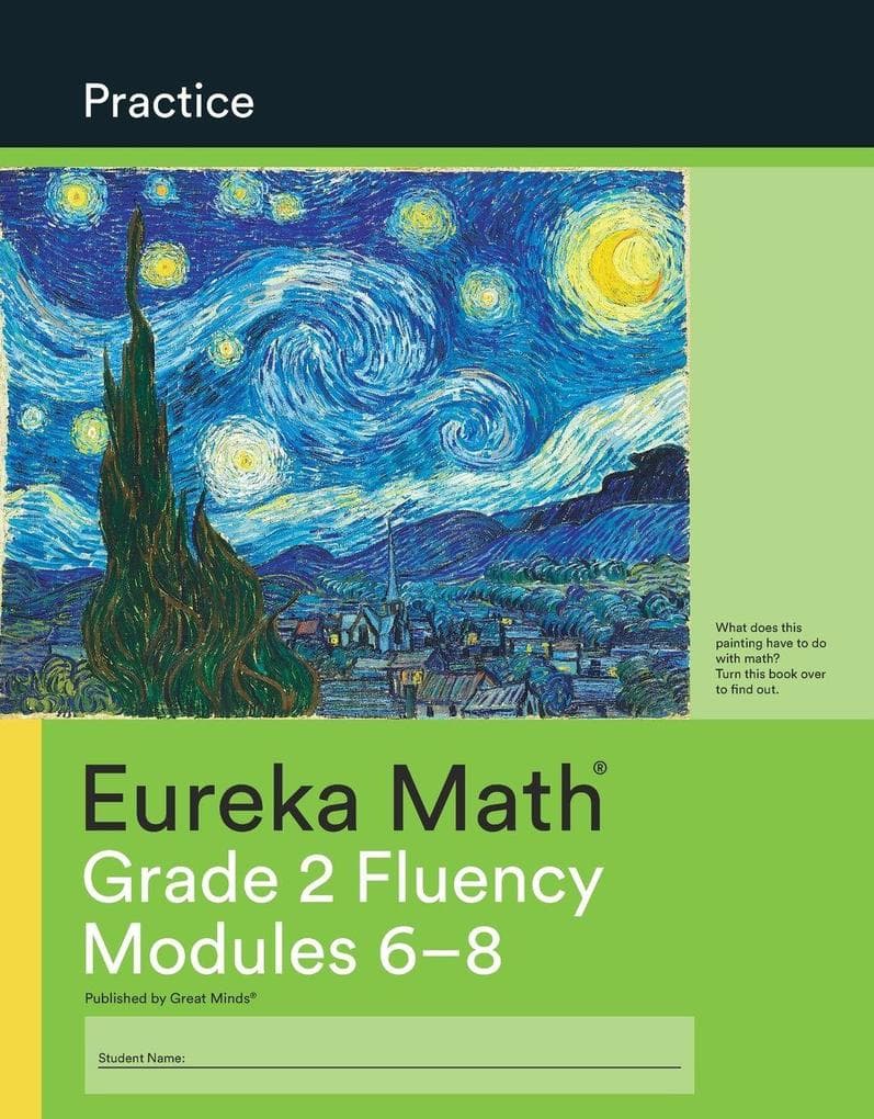 Eureka Math Grade 2 Fluency Practice Workbook #2 (Modules 6-8)