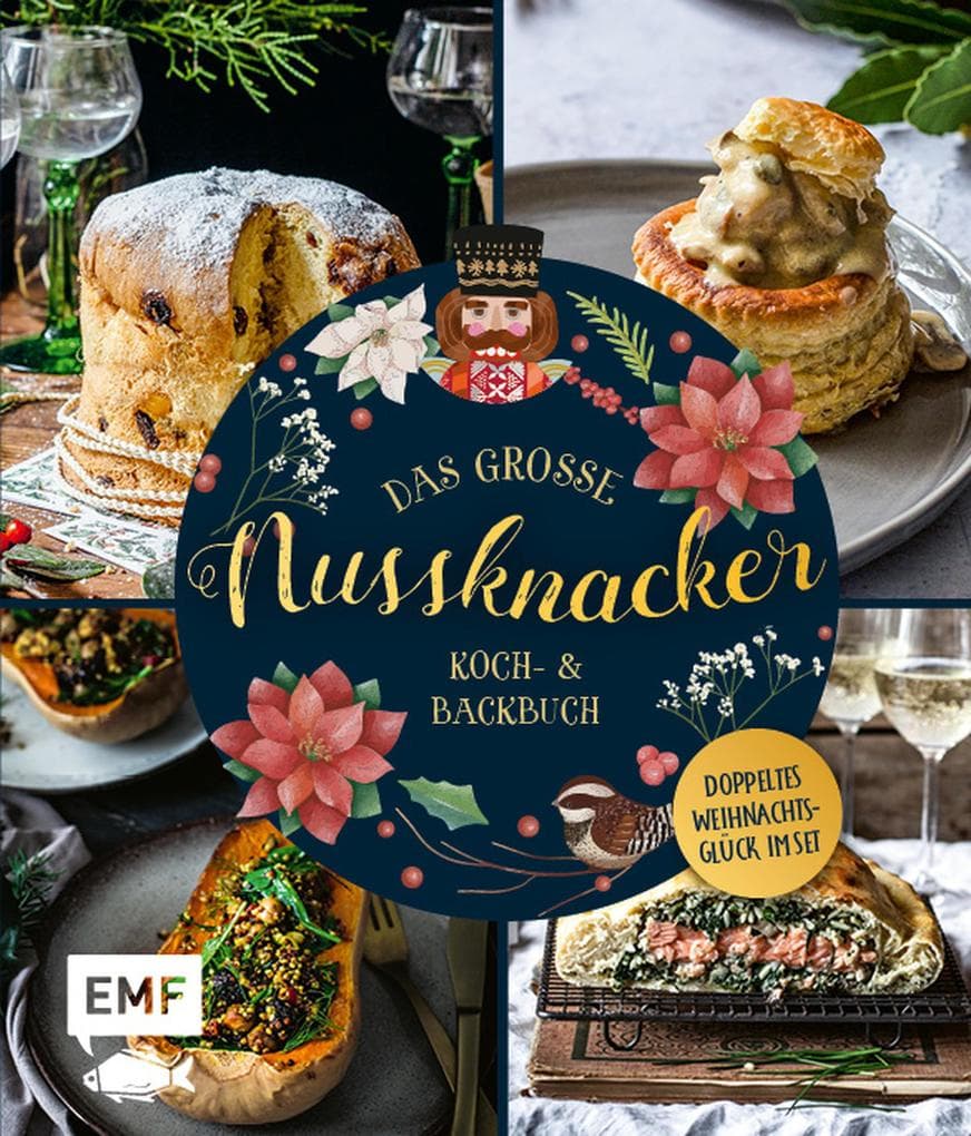 Das große Nussknacker Koch- und Backbuch - Doppeltes Weihnachtsglück im Set