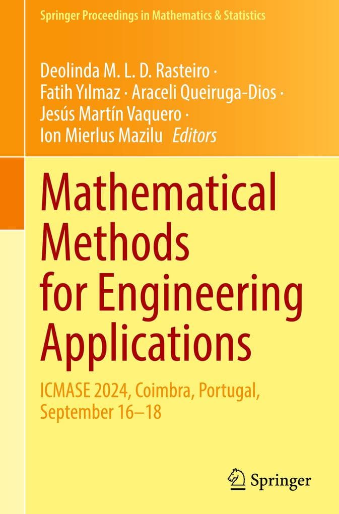 Mathematical Methods for Engineering Applications