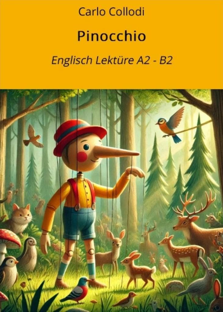 Pinocchio: Englisch Lektüre A2 - B2