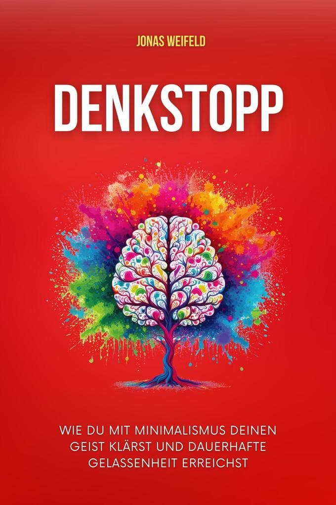 Denkstopp: Wie Du Mit Minimalismus Deinen Geist Klärst Und Dauerhafte Gelassenheit Erreichst (Persönliche Transformation: Ihr Weg zu Erfolg und Wohlbefinden, #6)