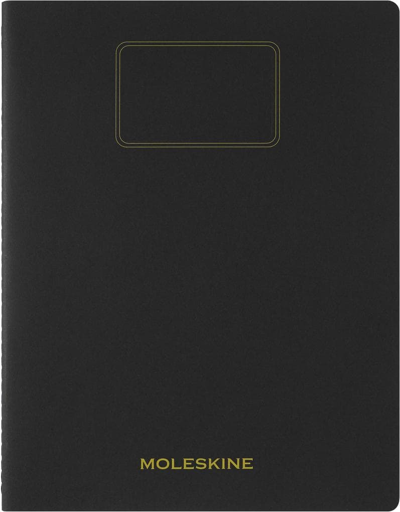 Moleskine Student Cahier, XXL, blanko, Kartoneinband, Schwarz