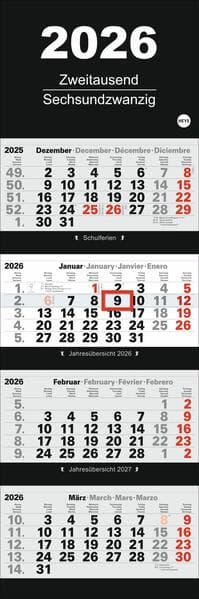 4-Monatsplaner 2026