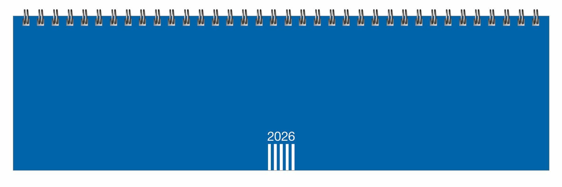 Wochenquerplaner, blau 2026