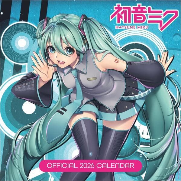 Hatsune Miku Broschurkalender 2026