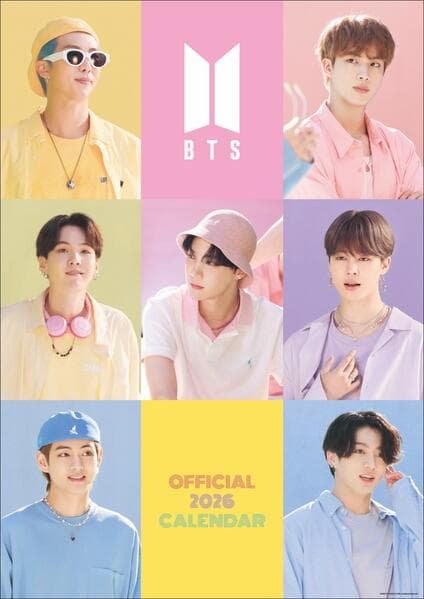 BTS Posterkalender 2026