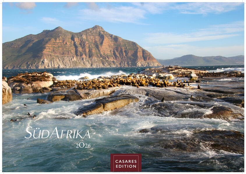 Südafrika Kalender 2026 - Wandkalender | Fotokalender Afrika 24x35 cm - . mit atemberaubenden Natur- und Tierkalenderaufnahmen.