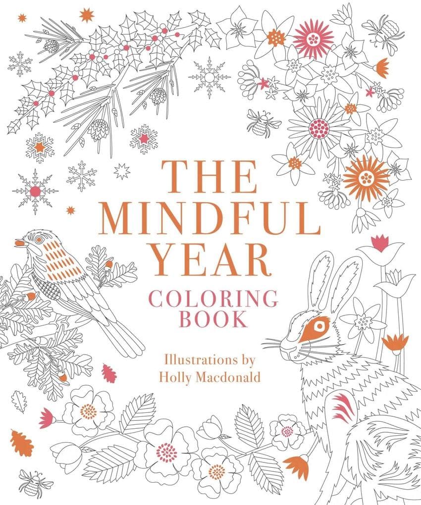 The Mindful Year Coloring Book