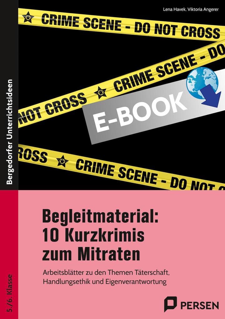 Begleitmaterial: 10 Kurzkrimis zum Mitraten