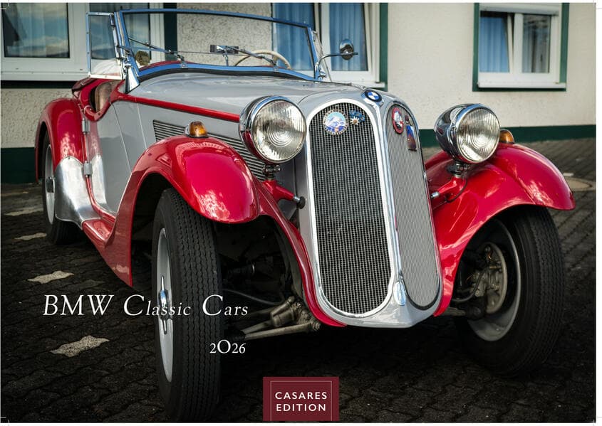 BMW Classic Cars 2026 L 35x50cm