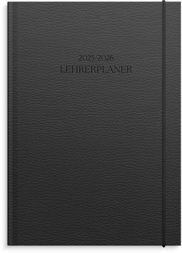 Burde Lehrerplaner Schwarz 2025/2026