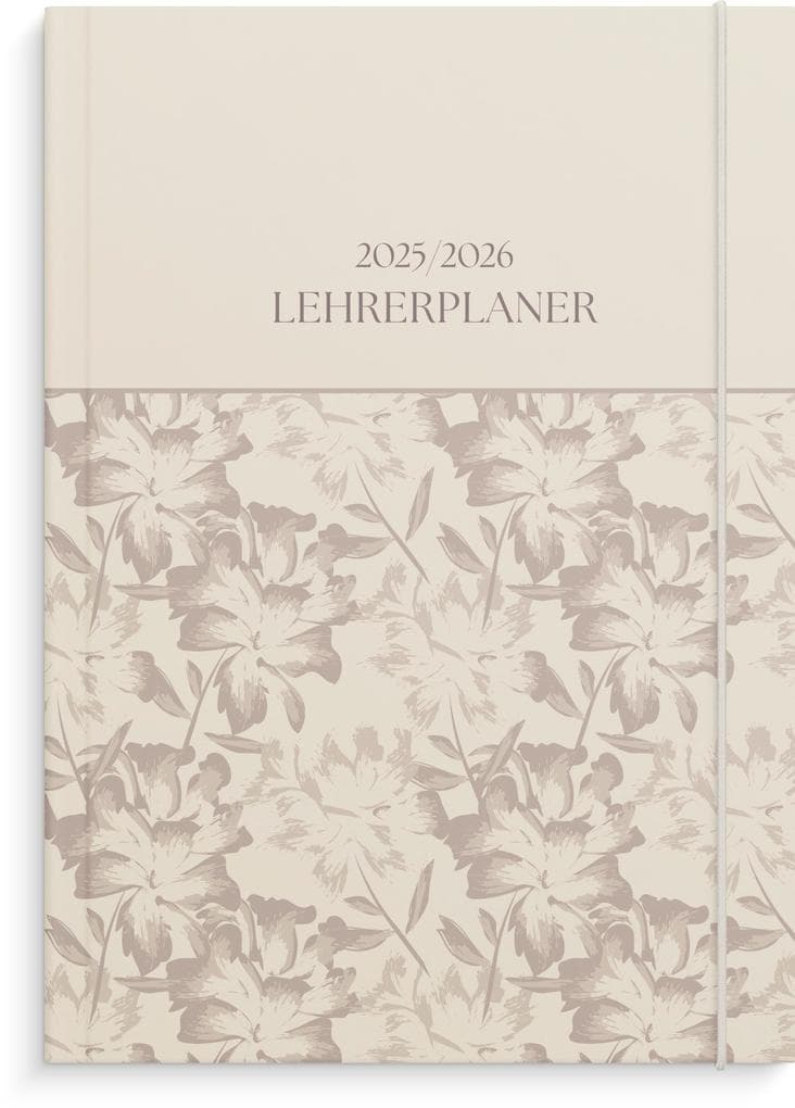 Burde Lehrerplaner Blumen 2025/2026