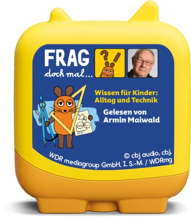 Tonies - Frag doch mal die Maus - Wissen für Kinder Alltag und Technik - Clever Tonie