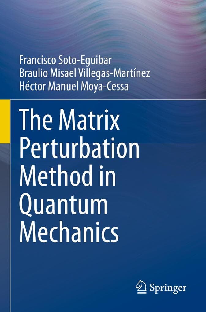The Matrix Perturbation Method in Quantum Mechanics