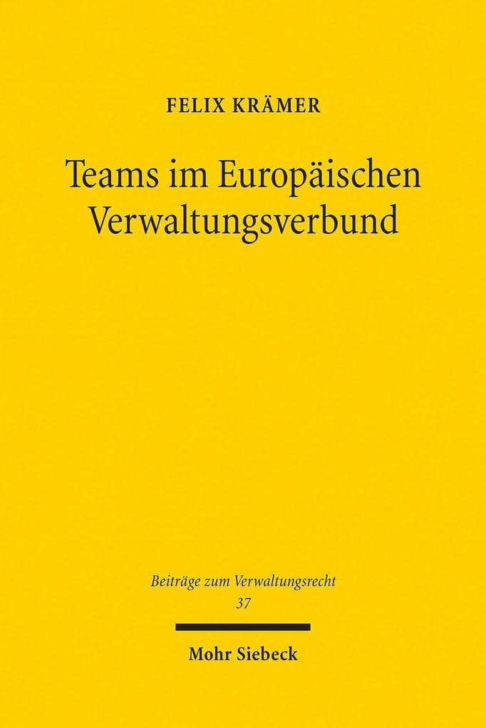 Teams im Europäischen Verwaltungsverbund