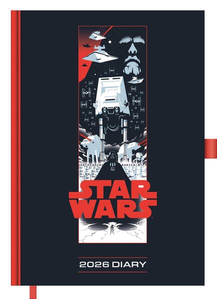 STARWARS - Buchkalender im Format 14,8 x 21