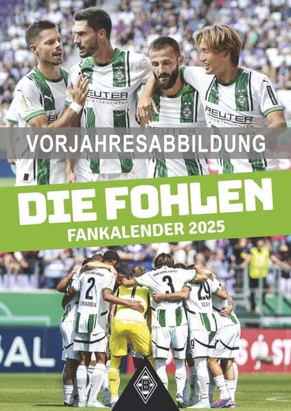 Borussia Mönchengladbach 2026 - Fußball-Kalender - Wand-Kalender - Fan-Kalender - 29,7x42 - Sport
