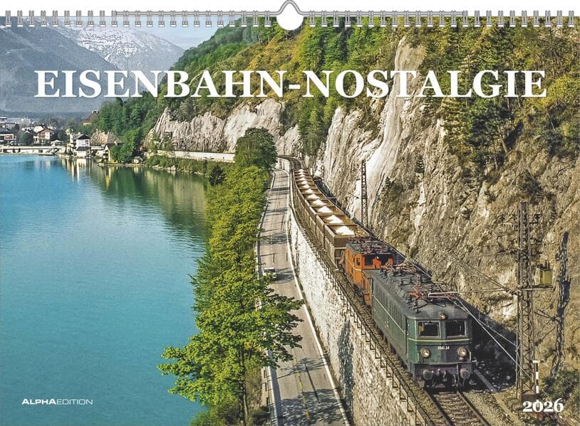 Eisenbahn-Nostalgie - Wandkalender im Format 42 x 29,7