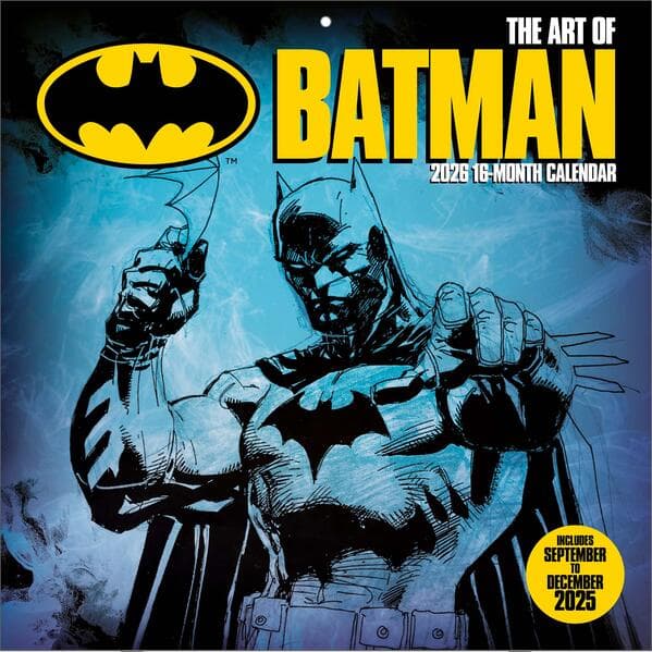 BATMAN Broschürenkalender im Format 30 x 30