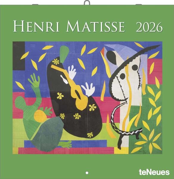 Henri Matisse 2026 - Wand-Kalender - Broschüren-Kalender - 30x30 - 30x60 geöffnet - Kunst-Kalender