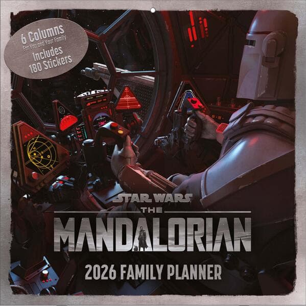 THE MANDALORIAN Familienplaner im Format 30 x30