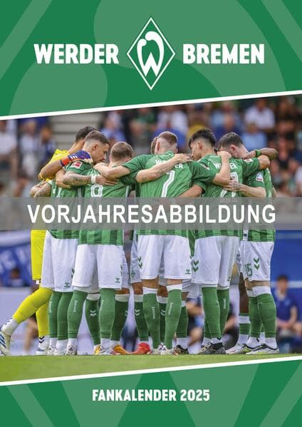 Werder Bremen 2026 - A3-Kalender - Fußball-Kalender - Fan-Kalender - 29,7x42 - Sport